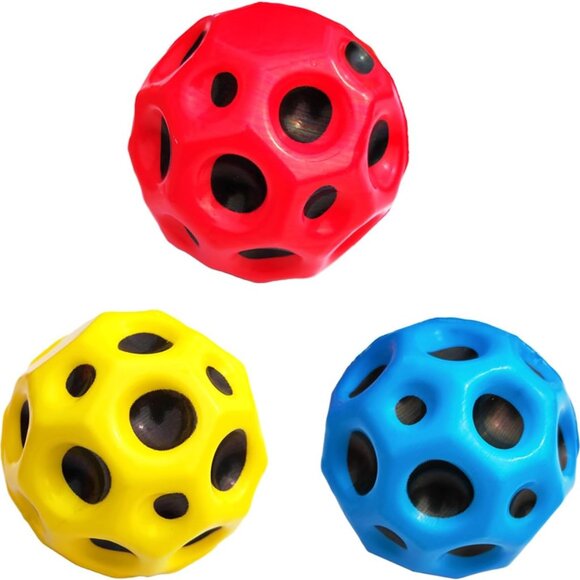 Super High Bouncing Ball, Children's Sensory Ball, Athlete Training Ball(3 pcs) - Picture 1 of 13